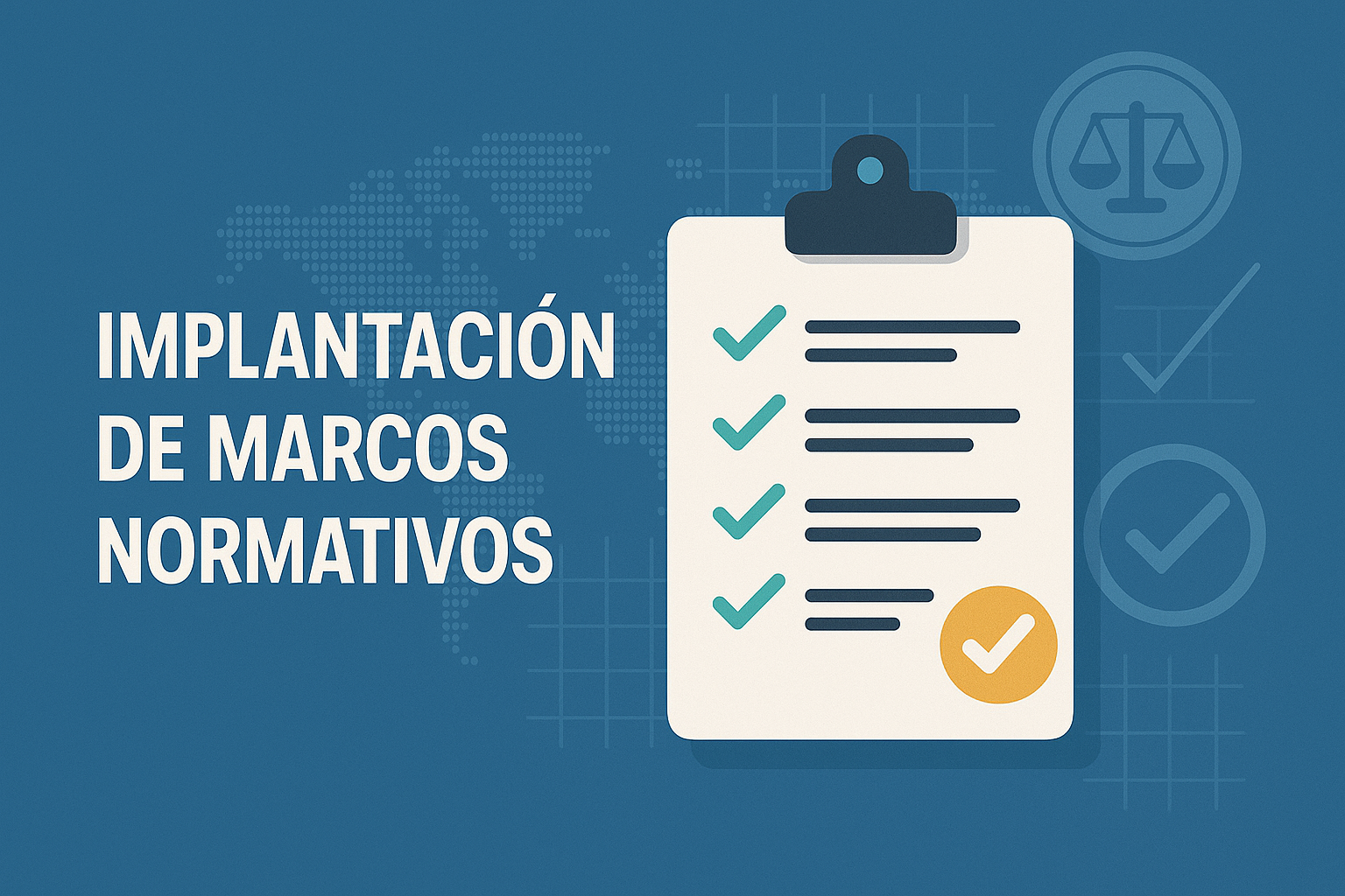 Implantación de marcos normativos RGPD/ISO 27001